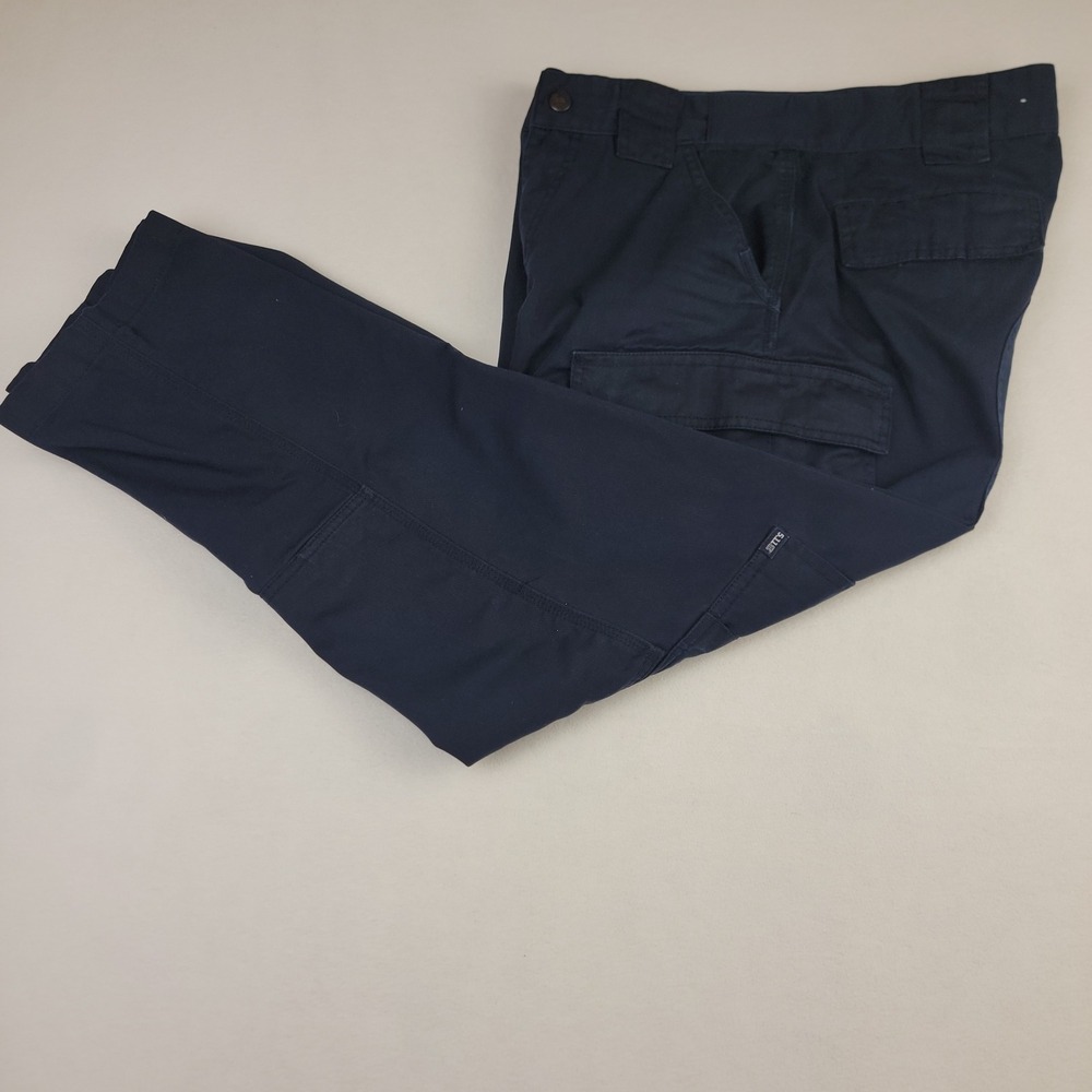 5.11 Tactical Series Mens Navy Blue Cargo Pants Style 74004 Size Medium Regular